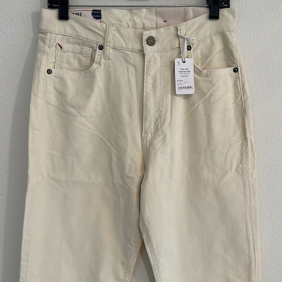 NWT Marine Layer Vintage Straight Corduroy White - Picture 4 of 13